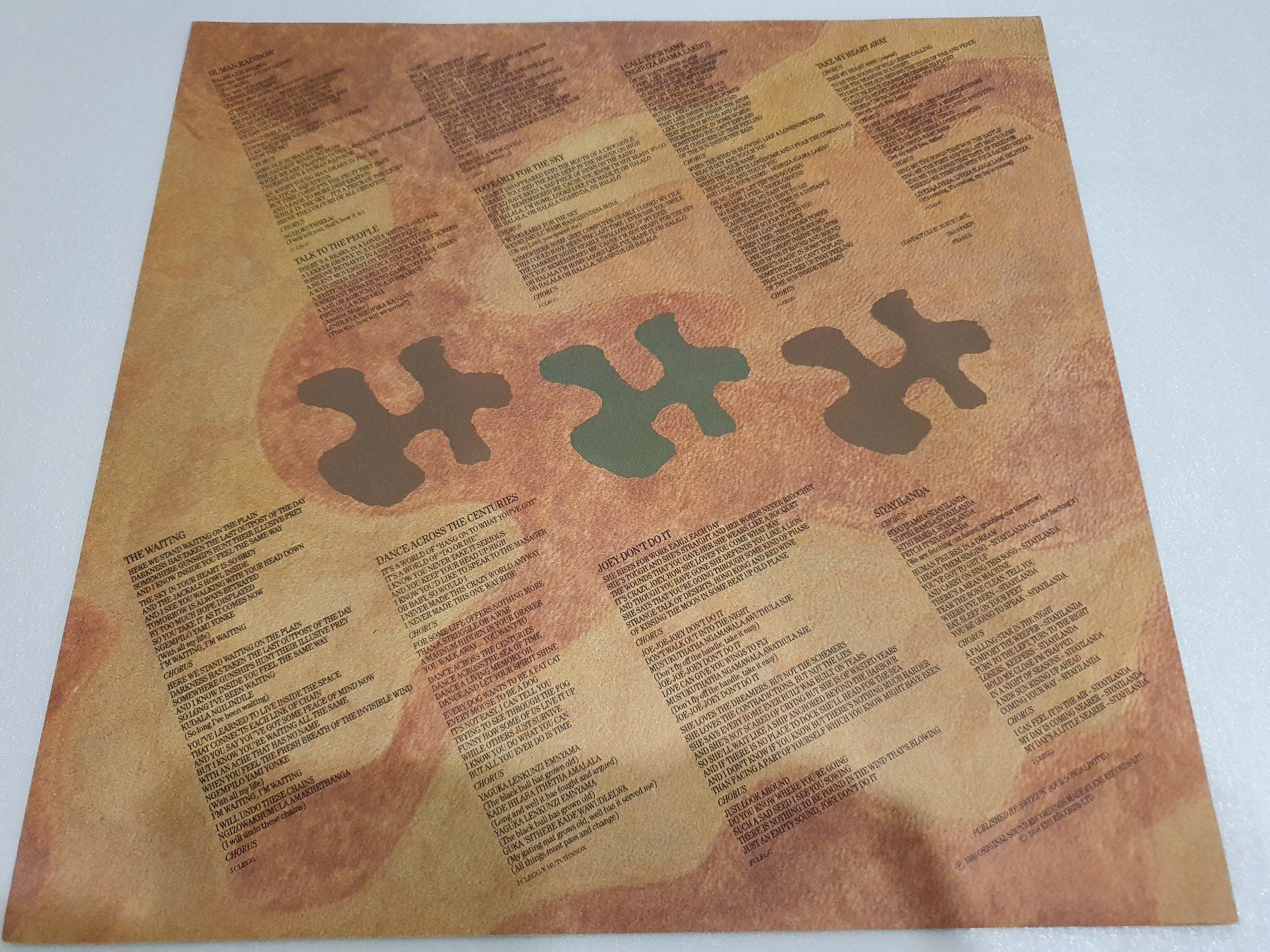 Dischi in vinile: Johnny Clegg & Savuka – Shadow Man – Usato da Uster venduto da Vinyl-Leidenschaft 2
