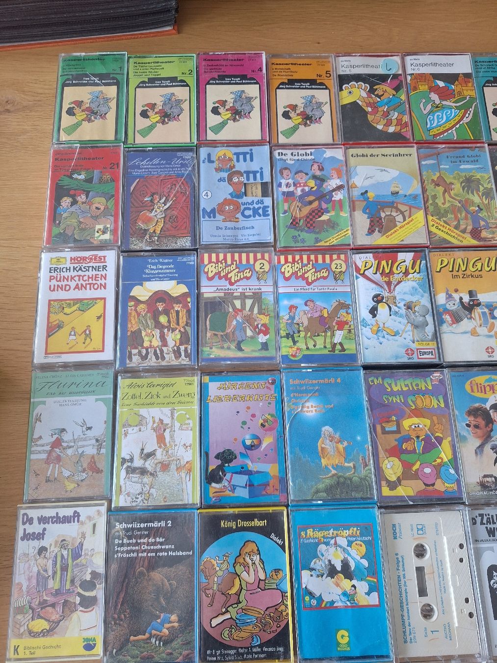 Cassettes audio: Grosse Kinder Kassetten Sammlung 90 Stk. – D'occasion à Wanzwil par chlinih93 1