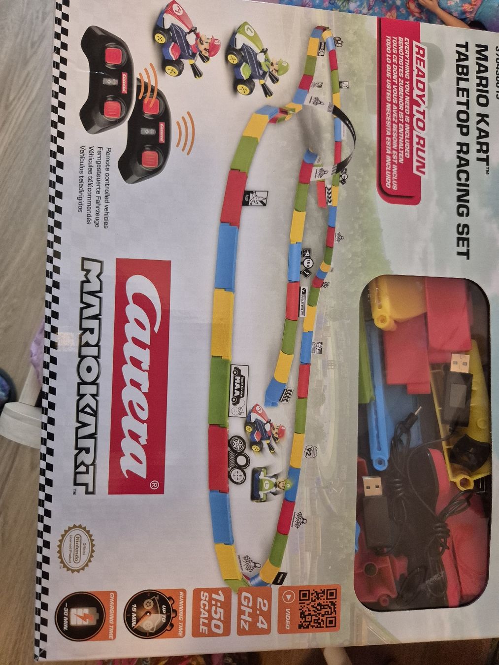 Carrera Piste: Mario Kart Carrera Racing Set 6+ – Nuovo (secondo la descrizione) da Port venduto da nat_8thm