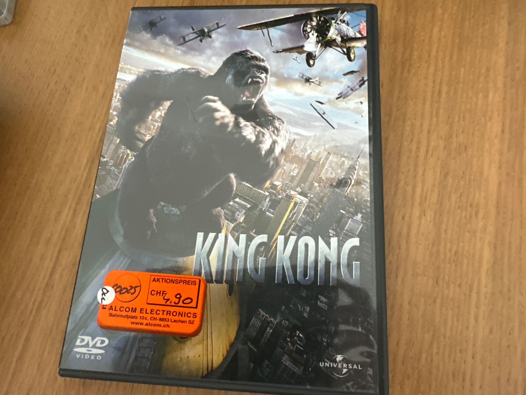 Tutti i DVDs: King Kong DVD – Usato da Zwingen venduto da veilchen_123