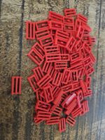 lego 2412b lot de 100 pièces Red Tile, Modified 1 x 2