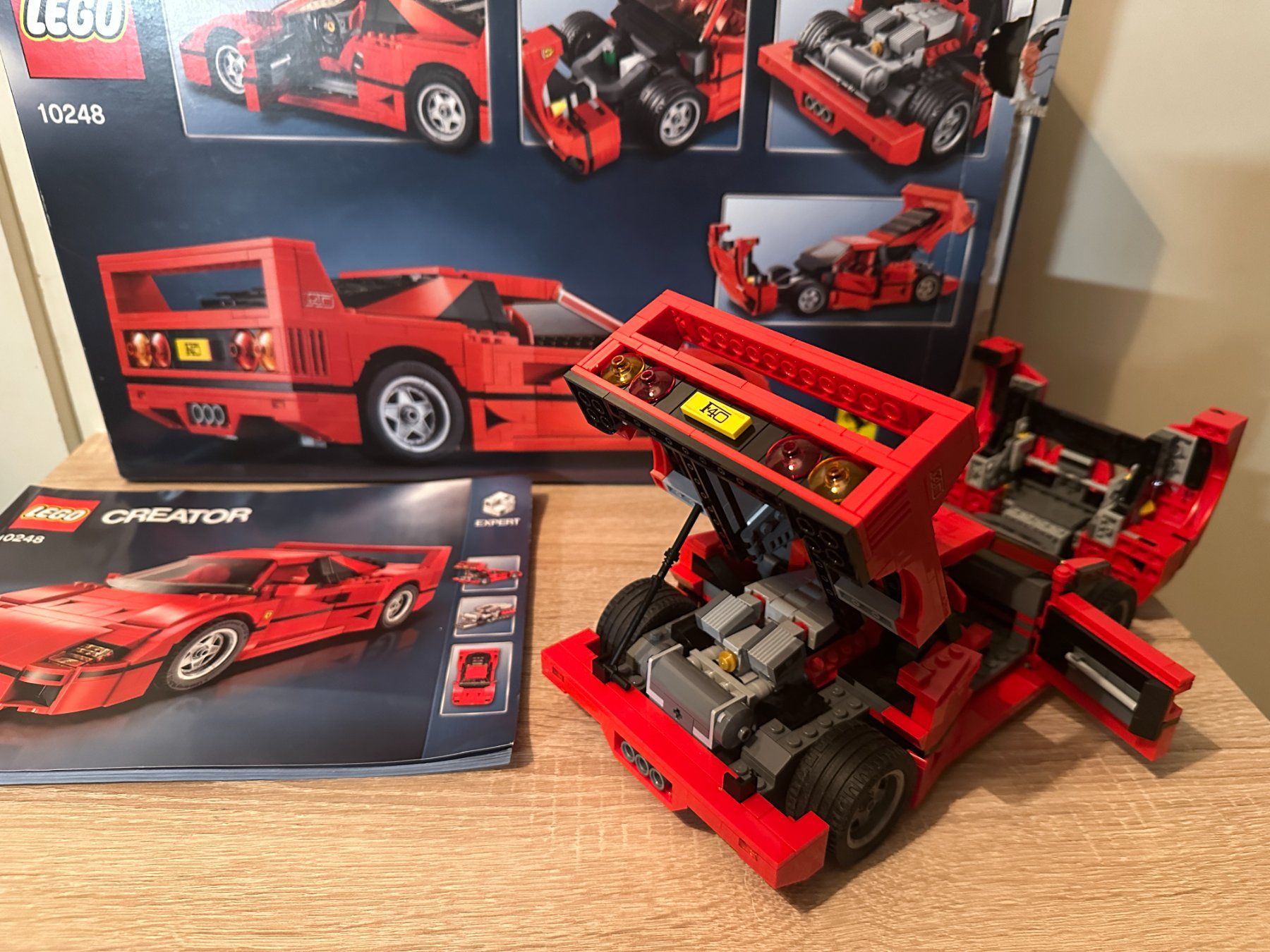 Lego Kit di costruzioni: LEGO 10248 Ferrari F40 – Usato da Basel venduto da Don-Angel 2