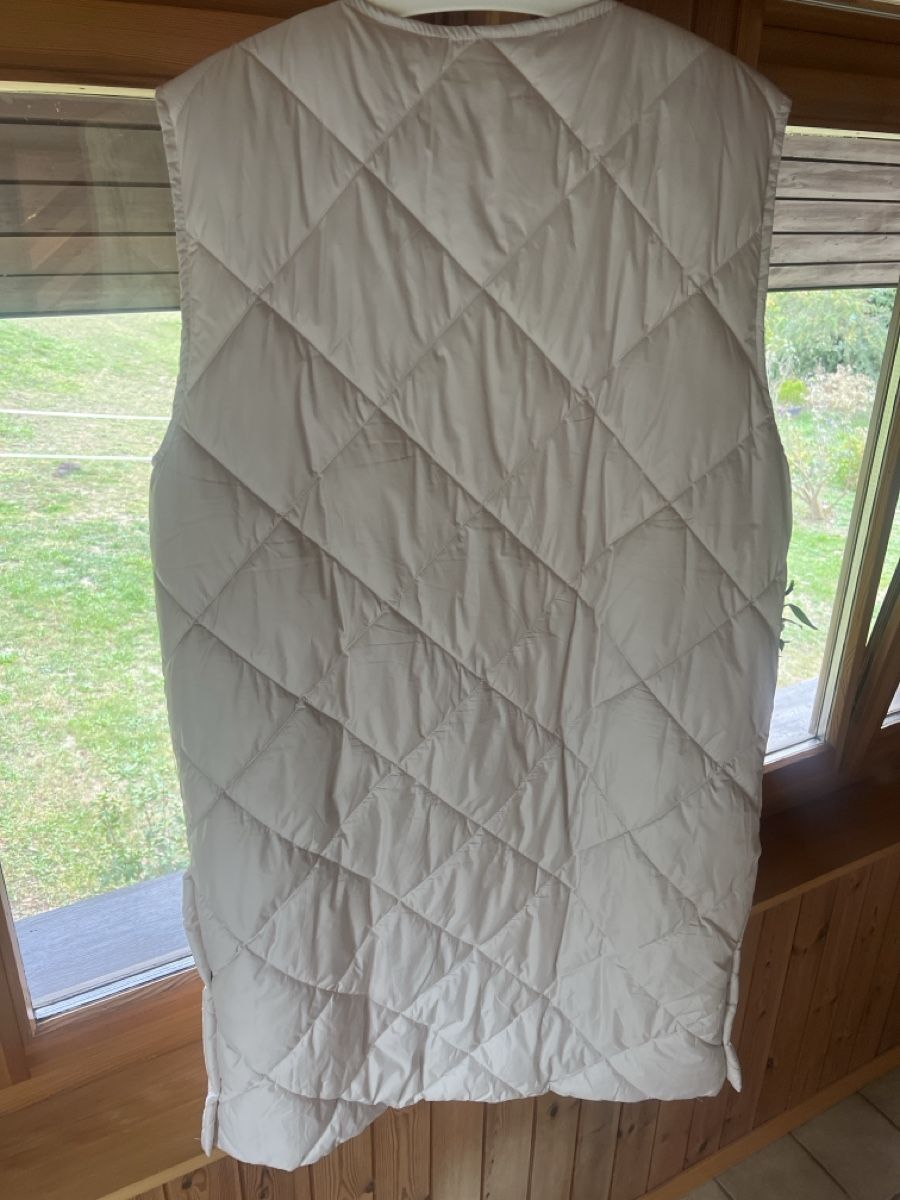Vestes: Steppweste lang beige – D'occasion à Oberembrach par camira12 1