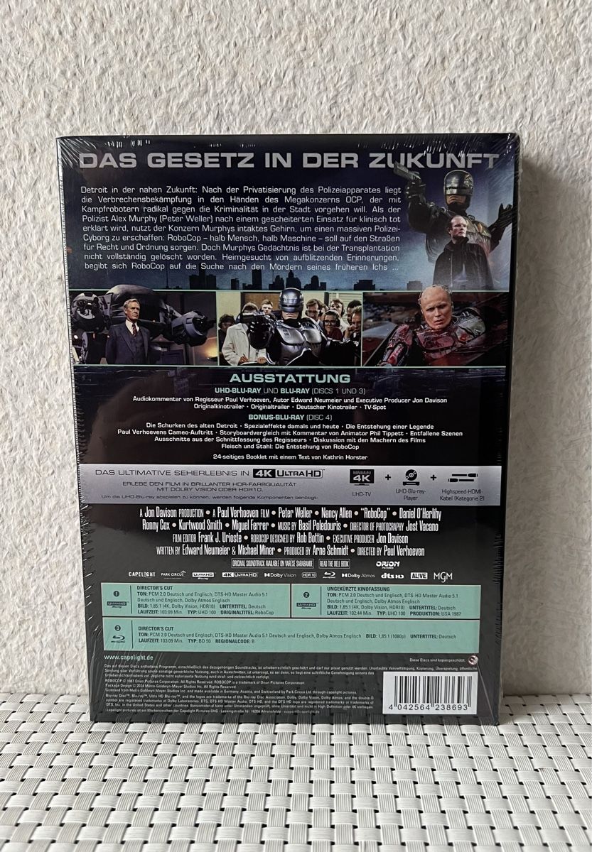 Tutti i DVDs: Robocop - Bluray Mediabook (NEU) – Nuovo e nell'imballaggio originale da Flawil venduto da NiceT 1