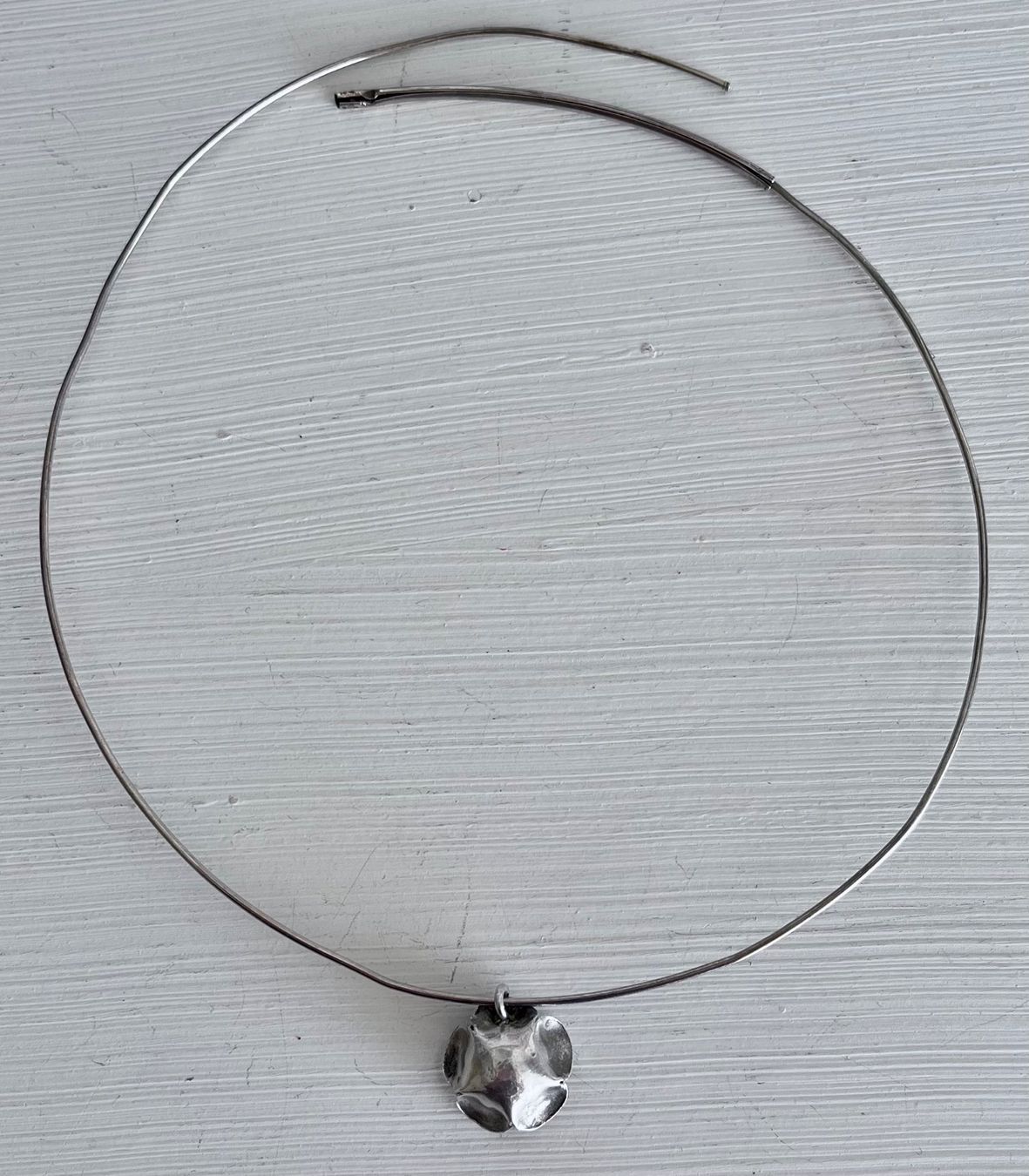 Catenine: Collana argento con rosa – Usato da Breganzona venduto da mas_tv72 2
