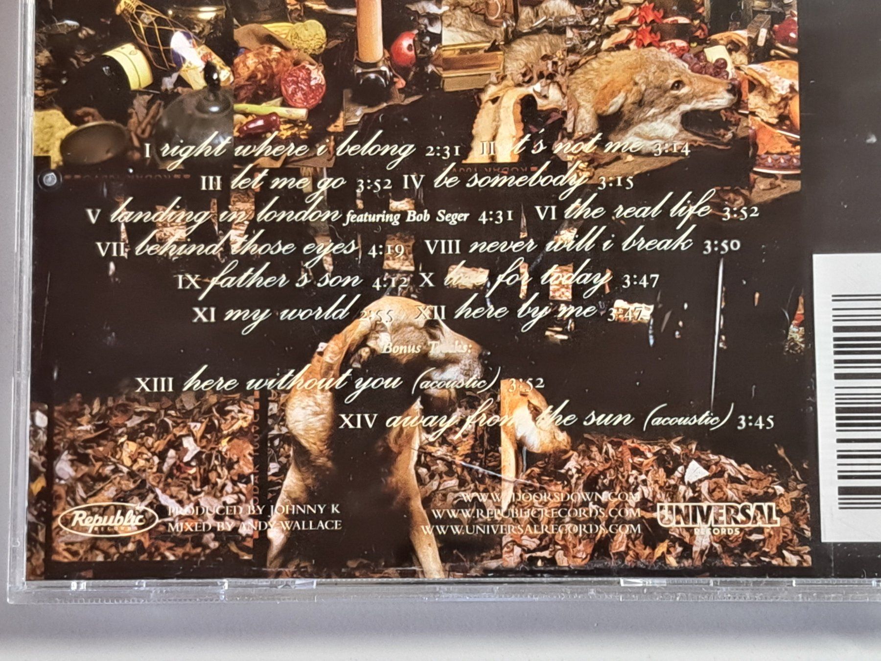 CD: 3 DOORS DOWN - Seventeen Days – Usato da Wichtrach venduto da LuckyLuke69 2