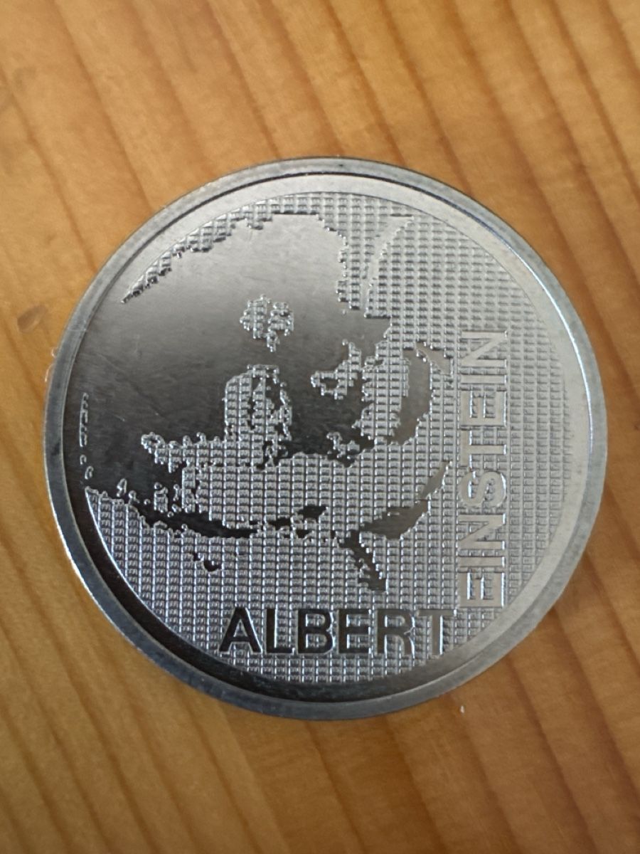 Toutes les monnaies: Pièce commemorative 5 Fr 1979 Albert Einstein Confédération  – D'occasion à Vésenaz par Angela.C3