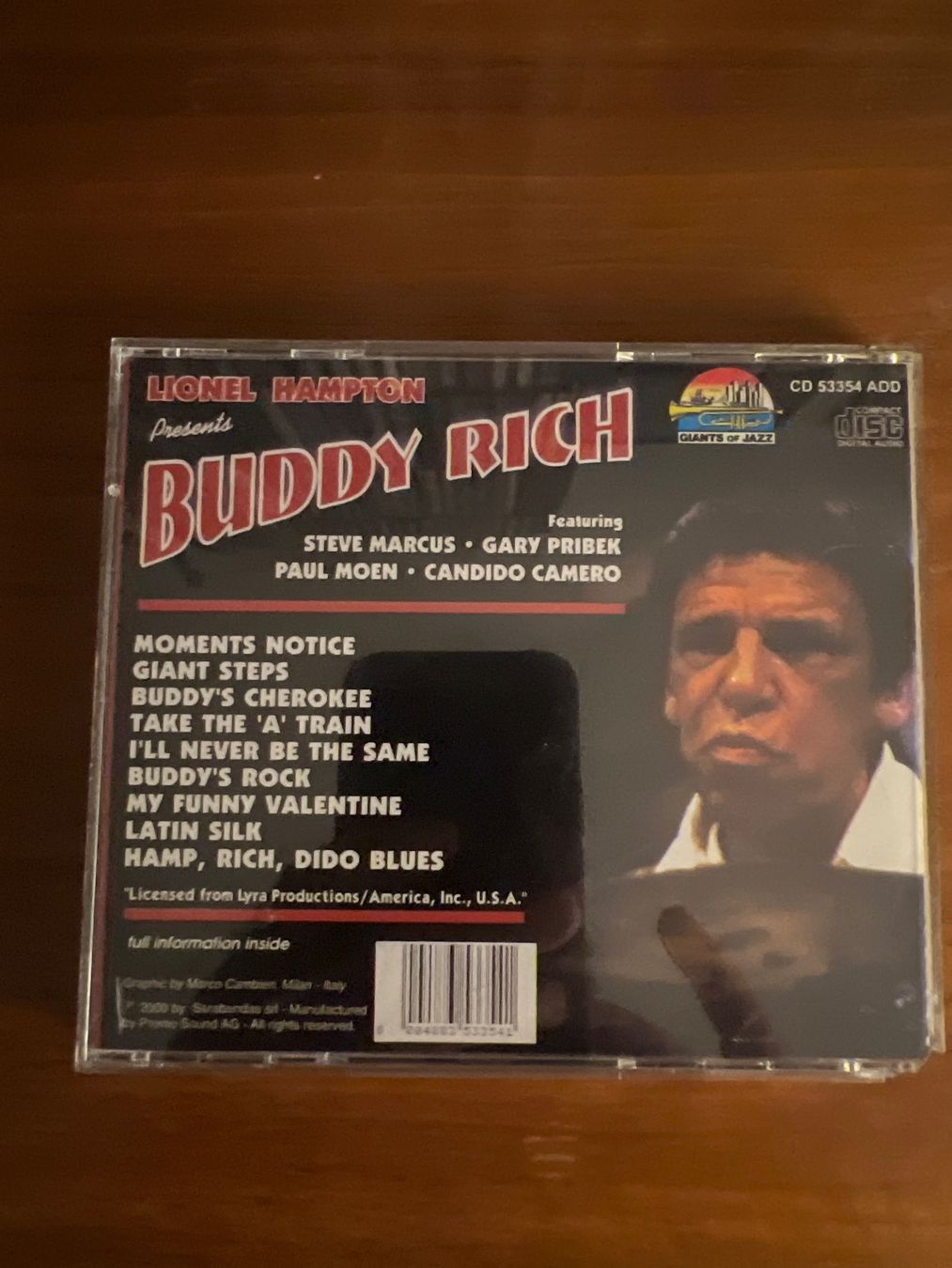 CDs: Lionel Hampton présent Buddy Rich feat. Steve Marcus… – D'occasion à Bouveret par Feelgoodtrading 1