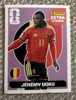 Panini Jérémy Doku Extra Sticker Belgien