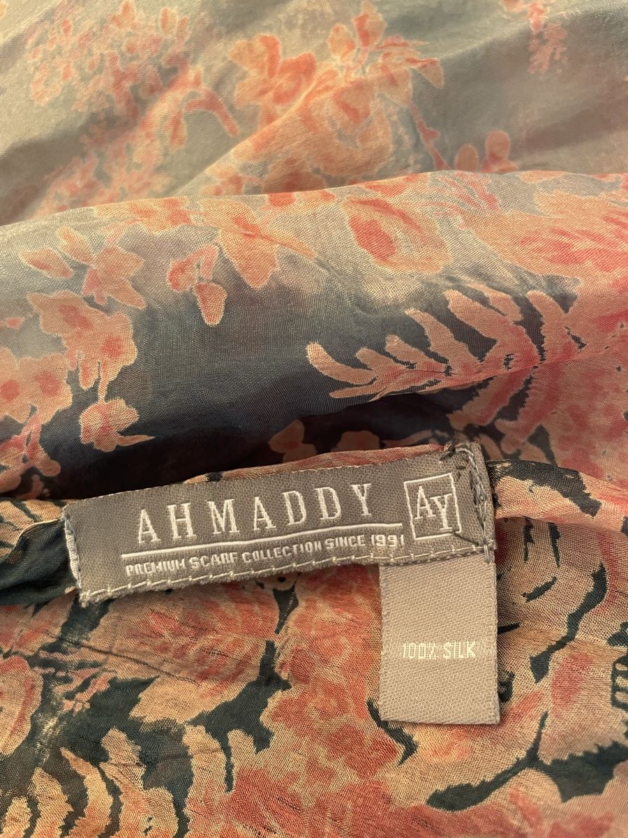 Foulard & Sciarpe: AHMADY 100% Silk Stola Seidenschal – Usato da Möhlin venduto da Halylea 3