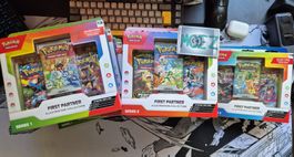 Pokemon | 6x First Partner Series 1 EN, 5x Series 2 EN