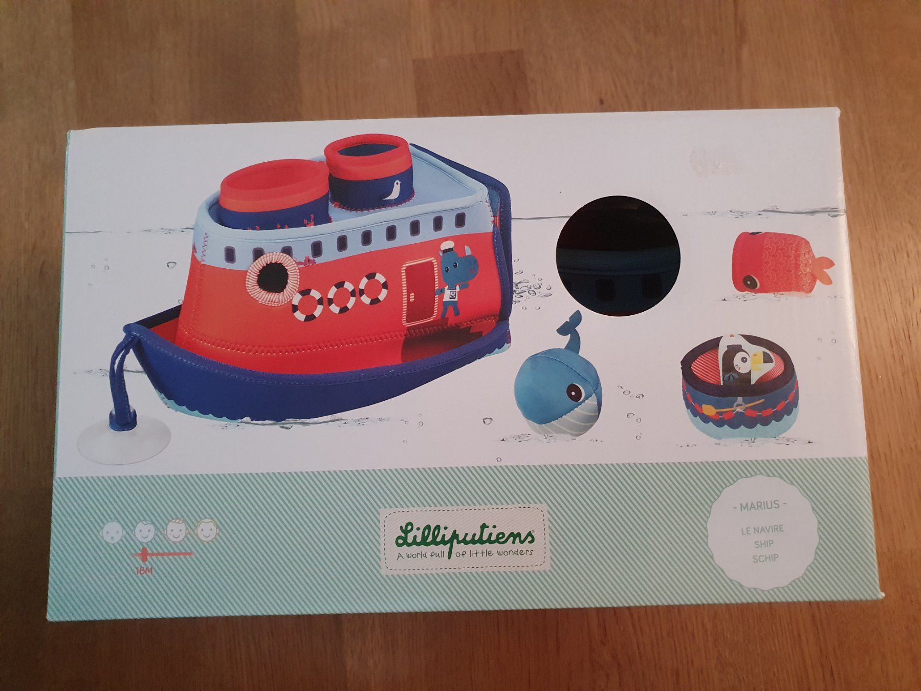 Spielzeuge: Lilliputiens Marius das Schiff – Neu und originalverpackt aus Oftringen von papillon075
