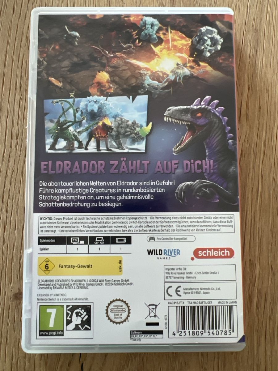 Nintendo Spiele: Eldrador Shadowfall Nitendo Switch 1 – Gebraucht aus Oberbipp von MABU1988 2