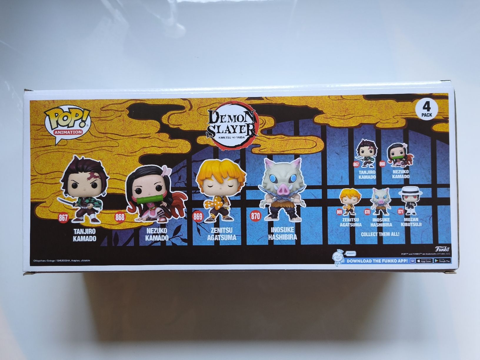 Funko Statuette: Funko Pop Demon Slayer 4er Pack ab 1 Fr – Nuovo (secondo la descrizione) da Rüfenacht BE venduto da Morfius 1