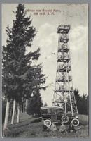 1912, BACHTEL KULM MIT OLDTIMER-GROSSAUFNAHME, BL.-0 BACHTEL