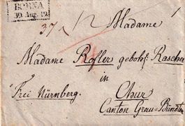 1819, Incoming Brief an die alte Eidgenossenschaft