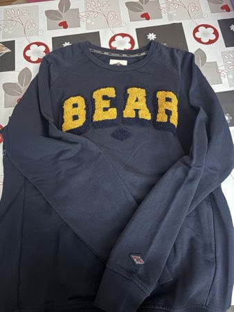 Felpa Bear blu notte,  taglia XL