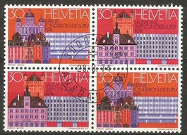 BRIEFMARKEN - SCHWEIZ - 100 JH. FONDATION DE L´UPU - 1974