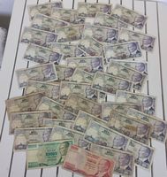 40 Lira Scheine Türkei 1970