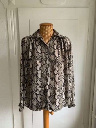 Bluse Reptil Print - 36