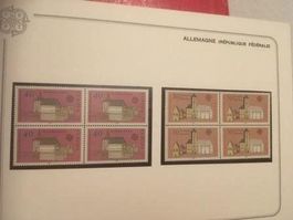 Antik Briefmarken Sammelbuch CEPT komplett 1978