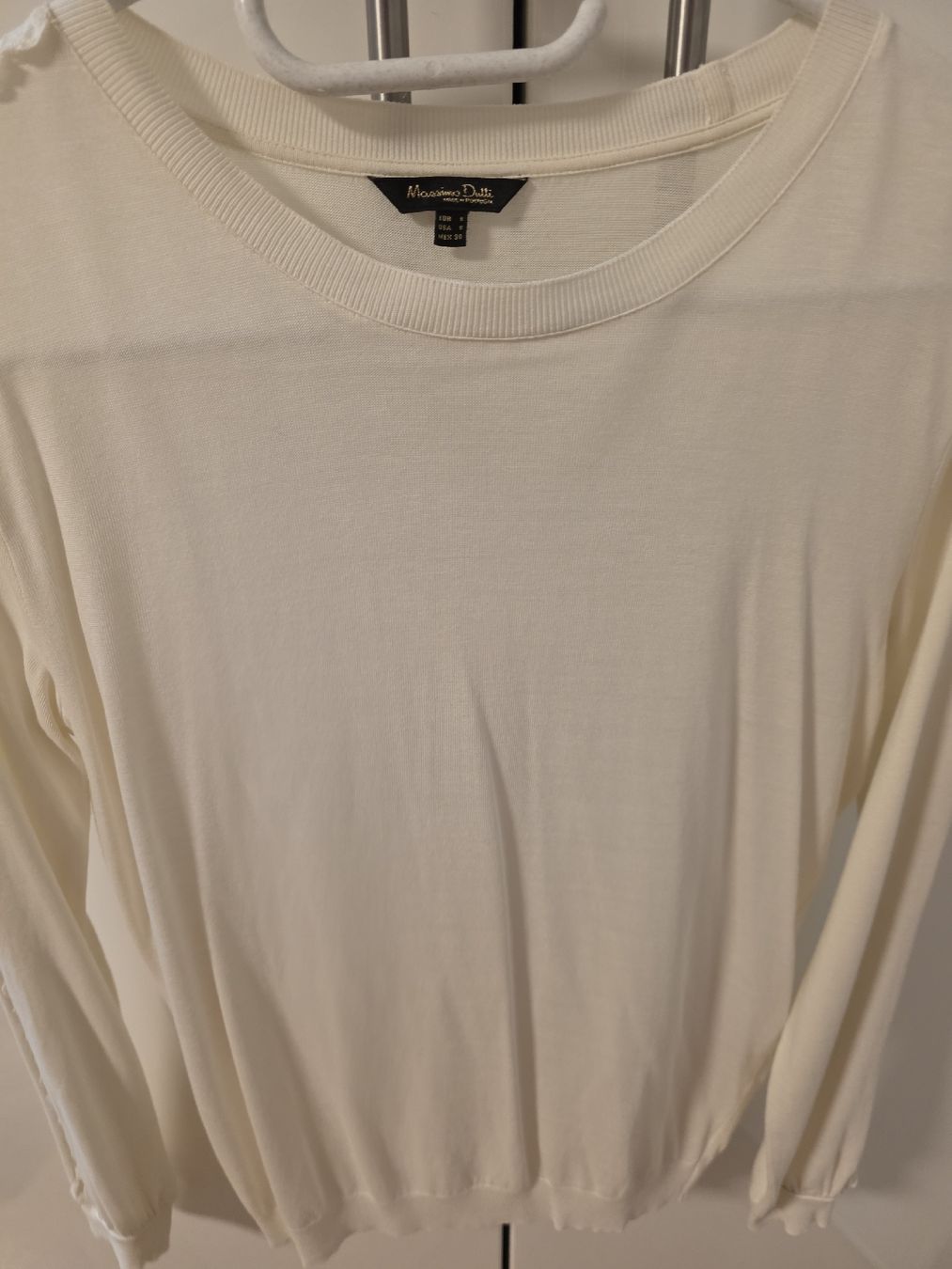 Massimo Dutti Maglioni & Felpe: White long sleeve from Massimo Dutti – Usato da Zürich venduto da lit_n7pb 3