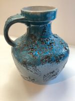 Henkelvase FAT Lava Gräflich Ortenburg Deutschland Vintage