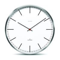 Wanduhr Huygens funkgesteuert silber NEU!
