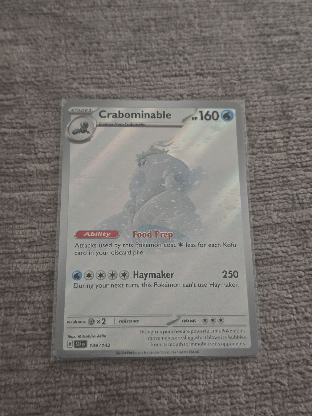 Pokémon Cartes à collectionner: Crabominable / Boosterfrisch – Neuf (Voir description) à Naters par alissa.s 1