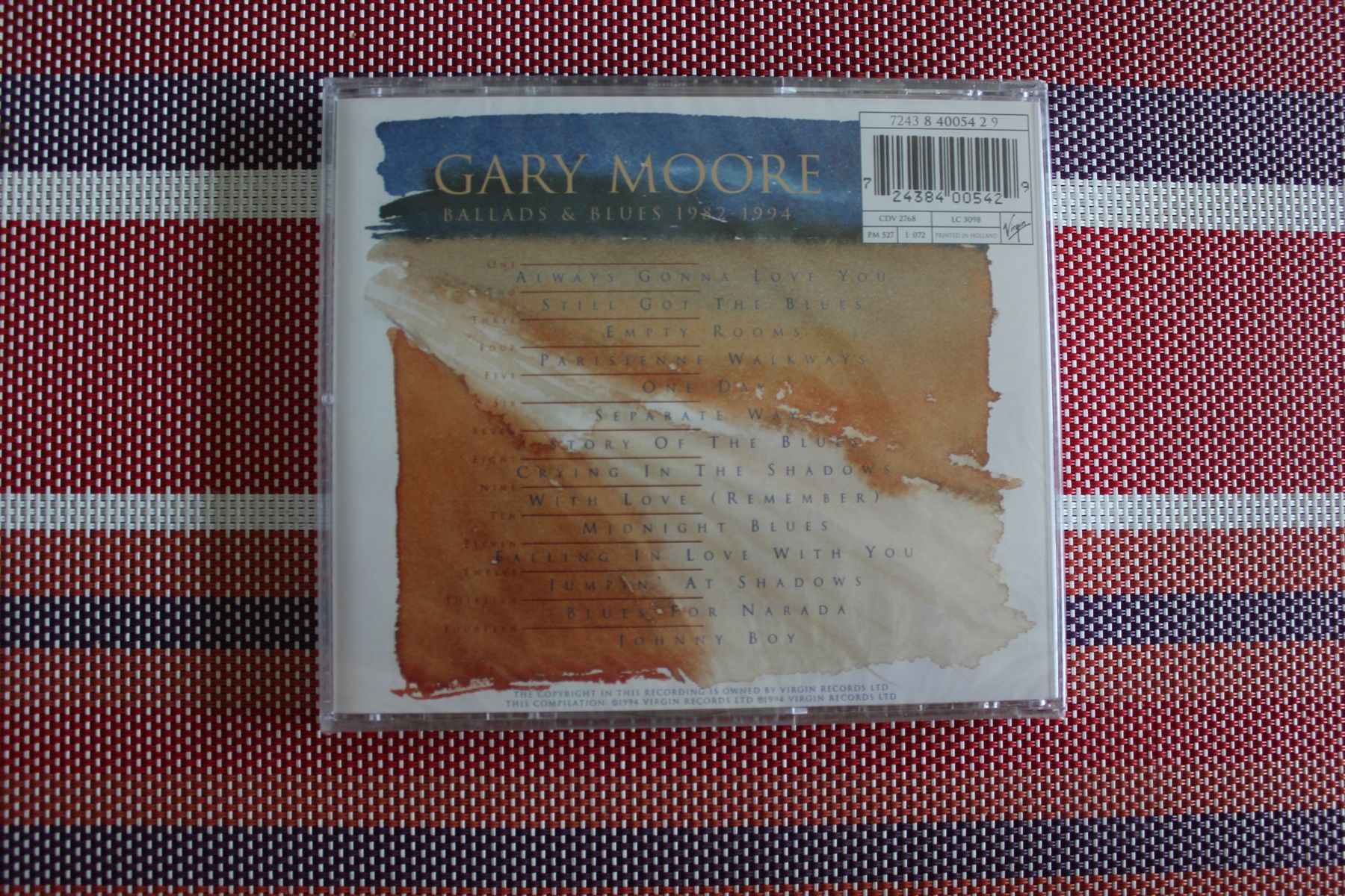CD: GARY MOORE "BALLADS & BLUES" CD NEUWARE !!! – Nuovo e nell'imballaggio originale da Geroldswil venduto da CD-Verkauf-2022 1