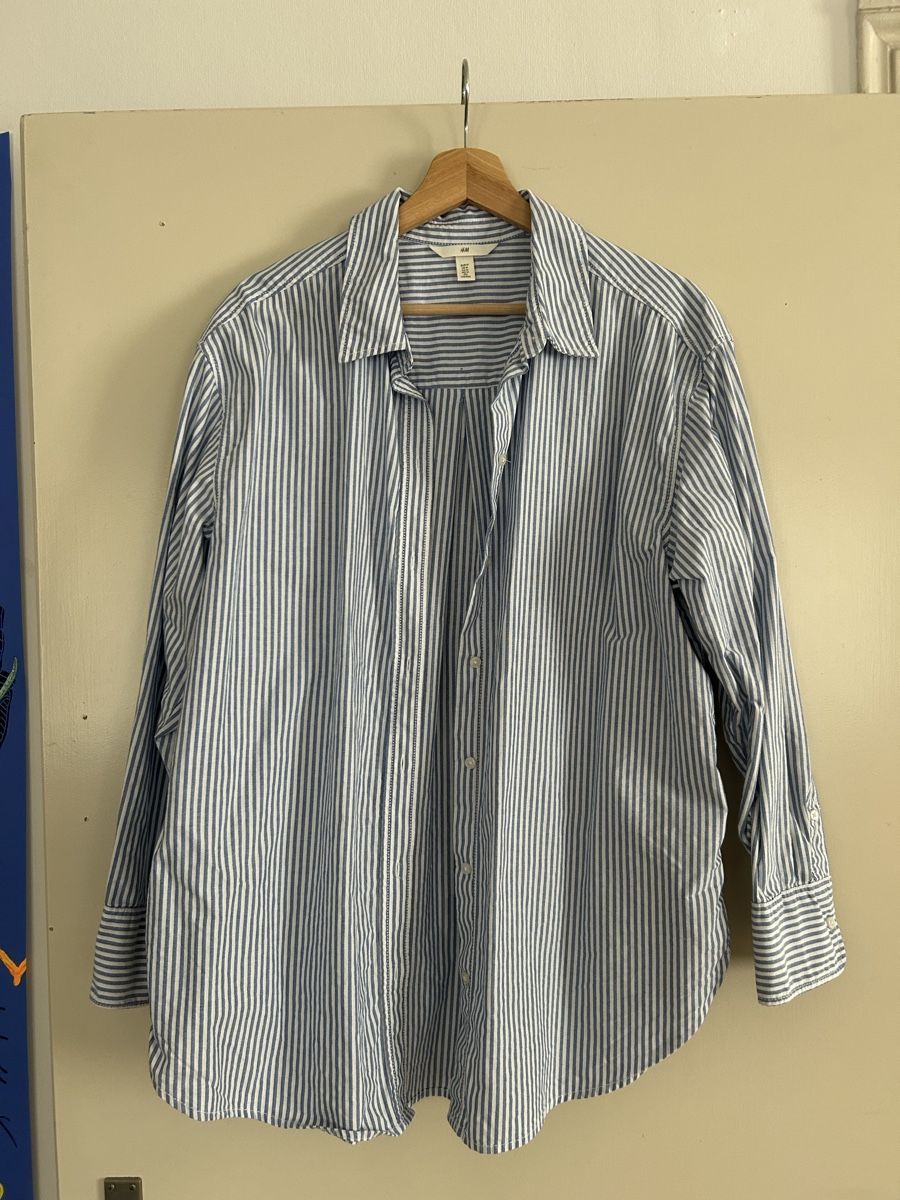 H&M Camicie: gestreiftes Hemd Grösse 38 H&M oversized – Usato da Aarau venduto da maili99