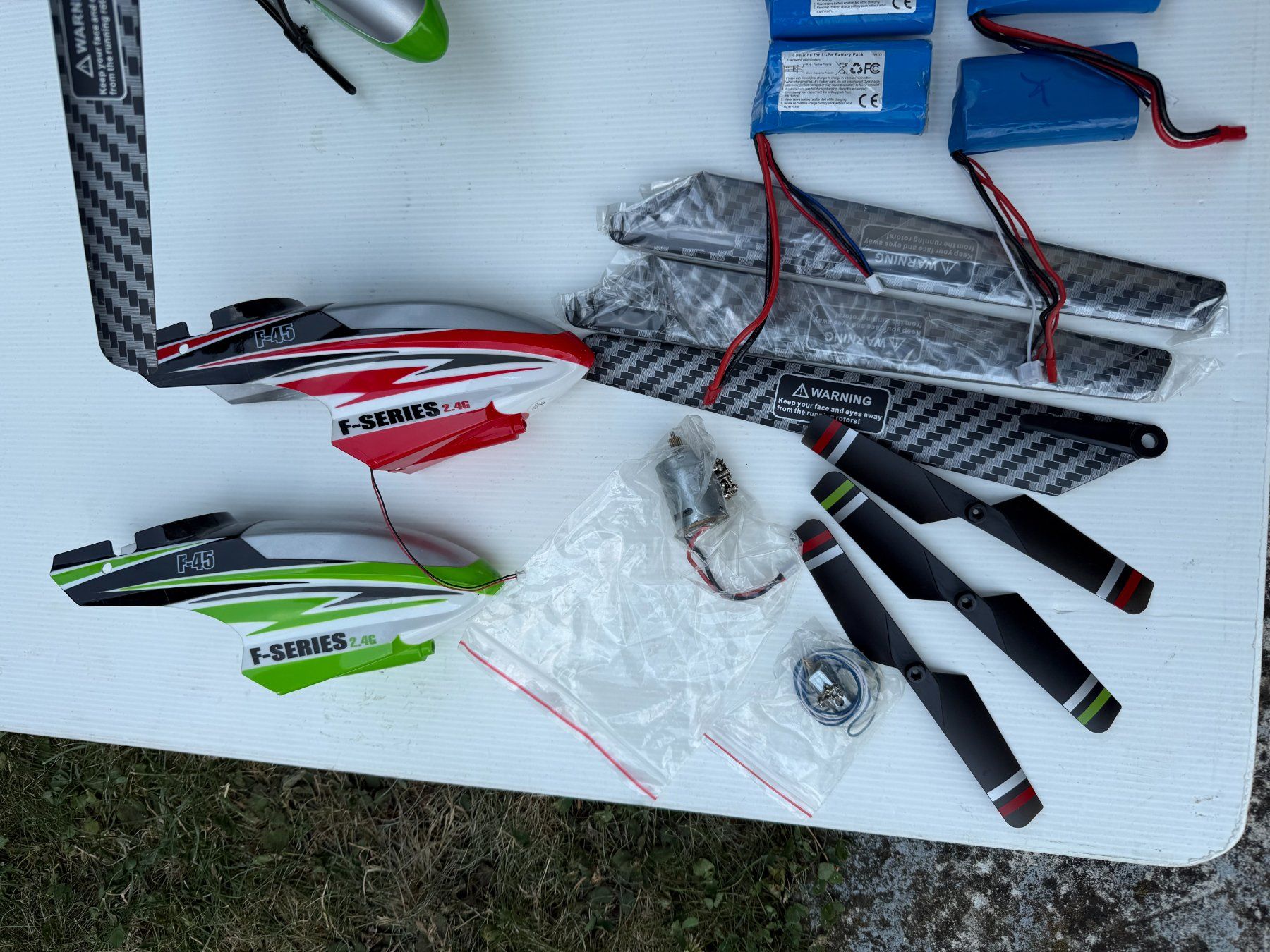 RC Kits de montage: 3 Helikopter F-45 – Défectueux à Uetendorf par andyboy53 5