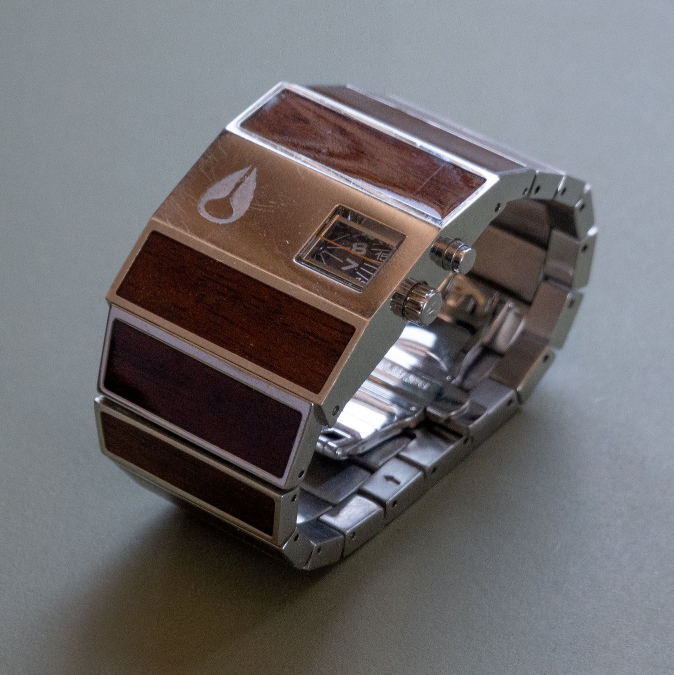 NIXON The Rotolog - Dark Wood (00s) (Usato) a Zürich per CHF 30 