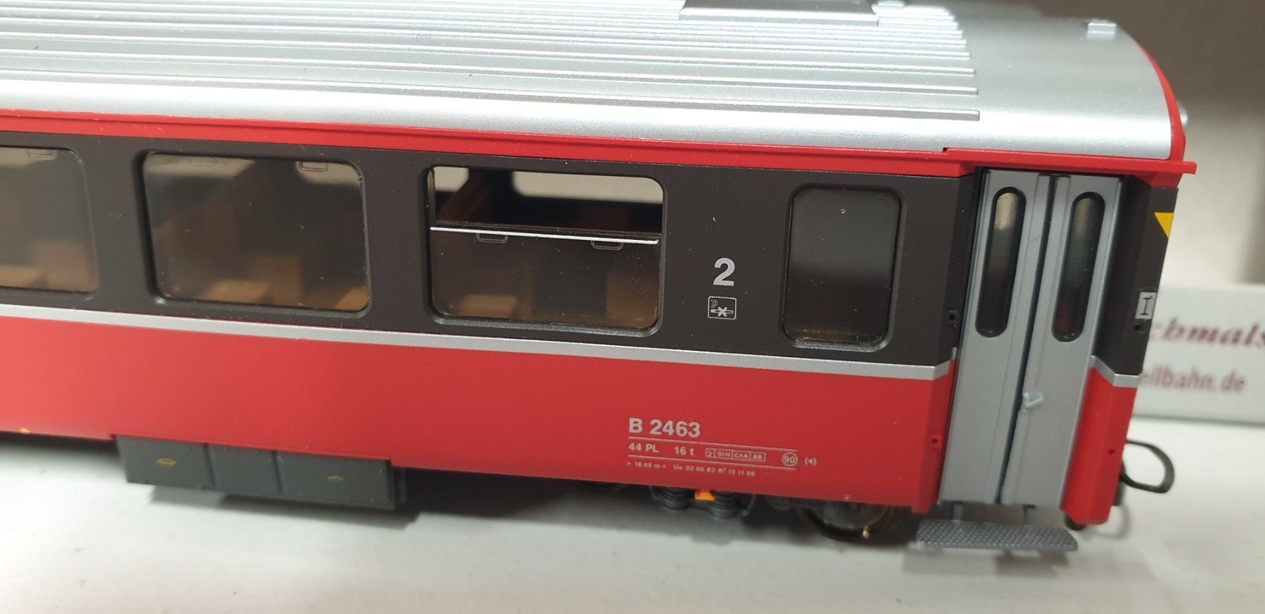 Bemo Modellini di ferrovie: Bemo RhB Bernina Express EW III 3282 103 – Nuovo (secondo la descrizione) da Neuenhof venduto da ludovicco 2