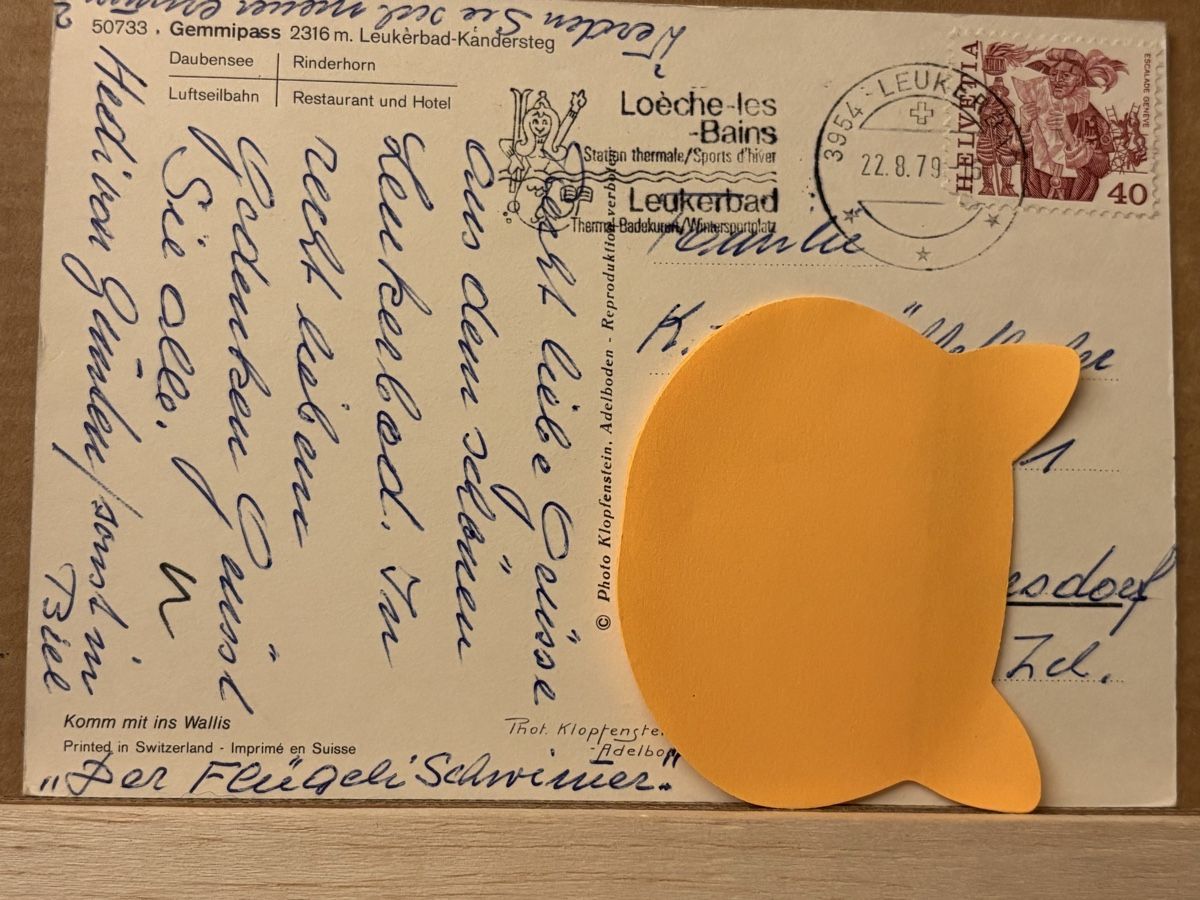 Cartoline postali: AK von Gemmipass – Usato da Rümlang venduto da Kartenpost1 1