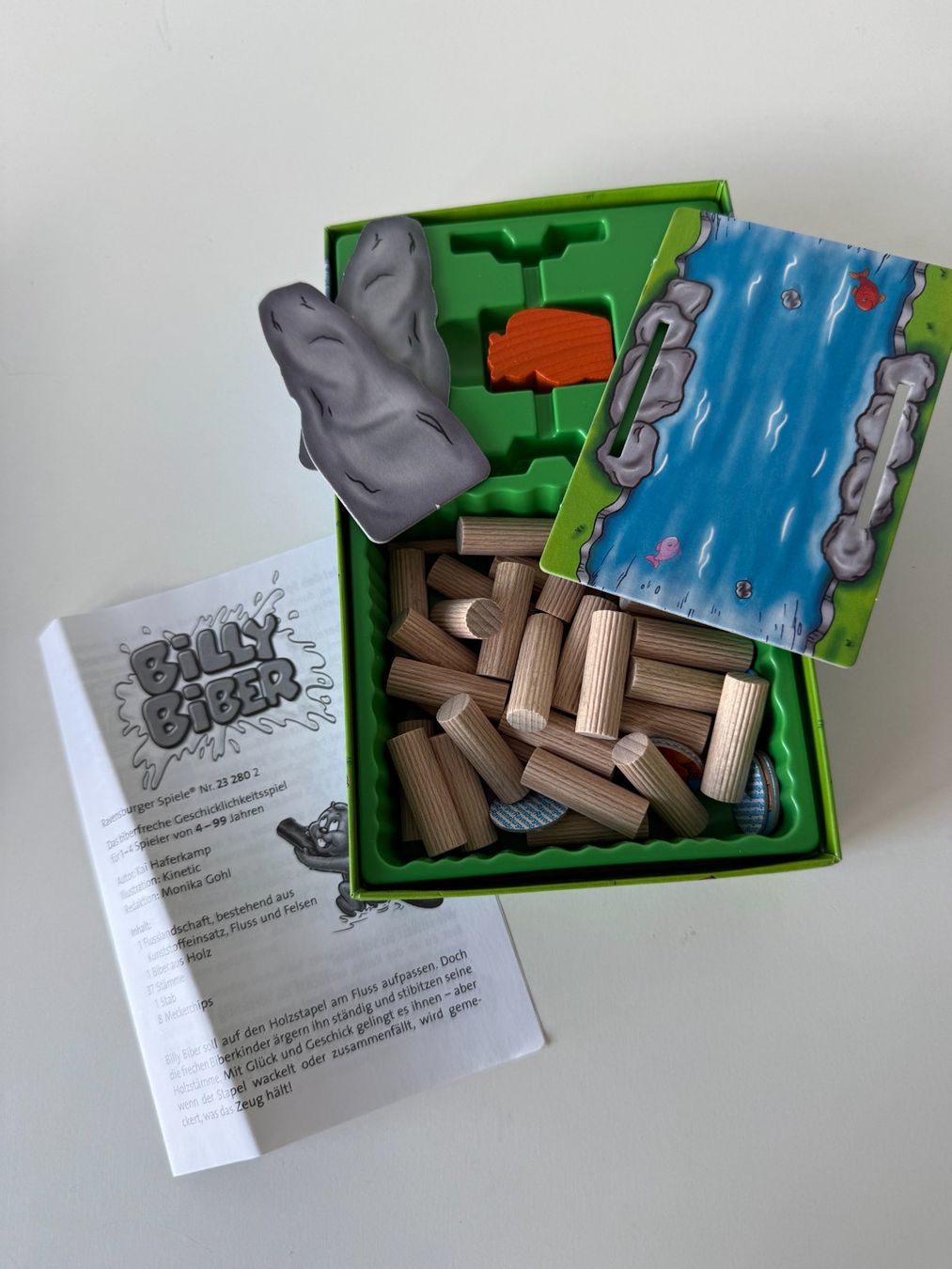 Ravensburger Giochi: Billy Biber - Mitbring- / Reisespiel Ravensburger - ab 4 J. – Nuovo (secondo la descrizione) da Winterthur venduto da brittalili 1