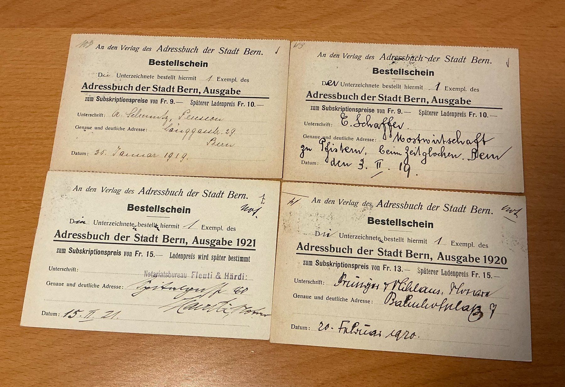 Tutti i francobolli: 4 Postkarten – Nuovo (secondo la descrizione) da Koblenz venduto da Markenhimmel 1