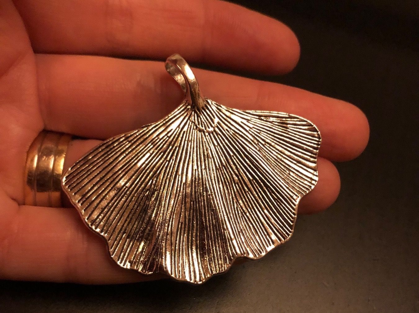 Ciondoli: Amulett/Anhänger Ginkgo Blatt – Nuovo (secondo la descrizione) da Gams venduto da Mariawicca 4