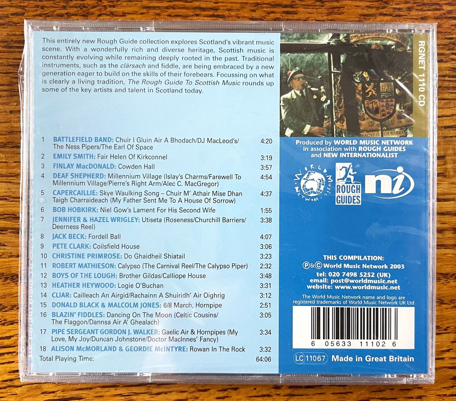 CD: Scottish Music CD - Neu – Nuovo e nell'imballaggio originale da Oftringen venduto da Vucki 2
