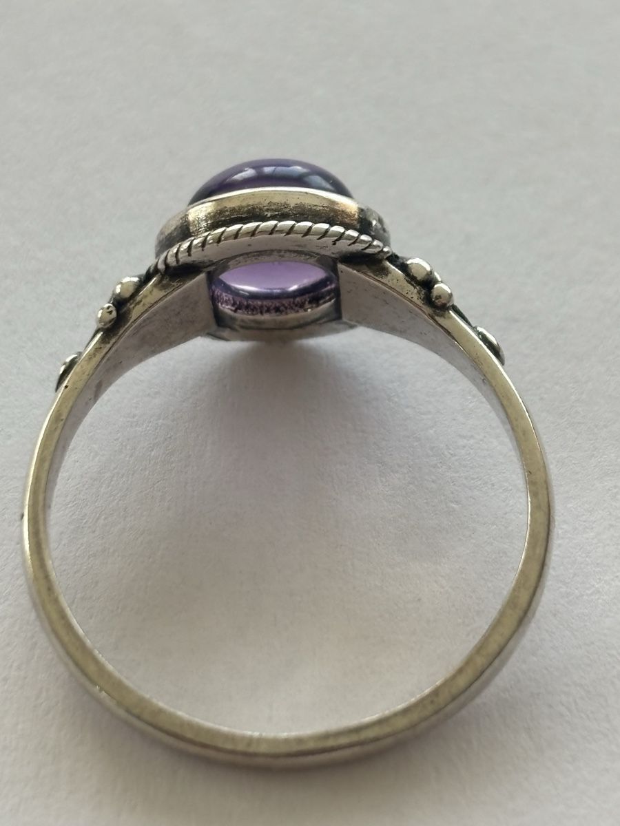 Anelli: Silberring 925 mit Amethyst , Top! (51) – Usato da Langnau am Albis venduto da flusspflege 4