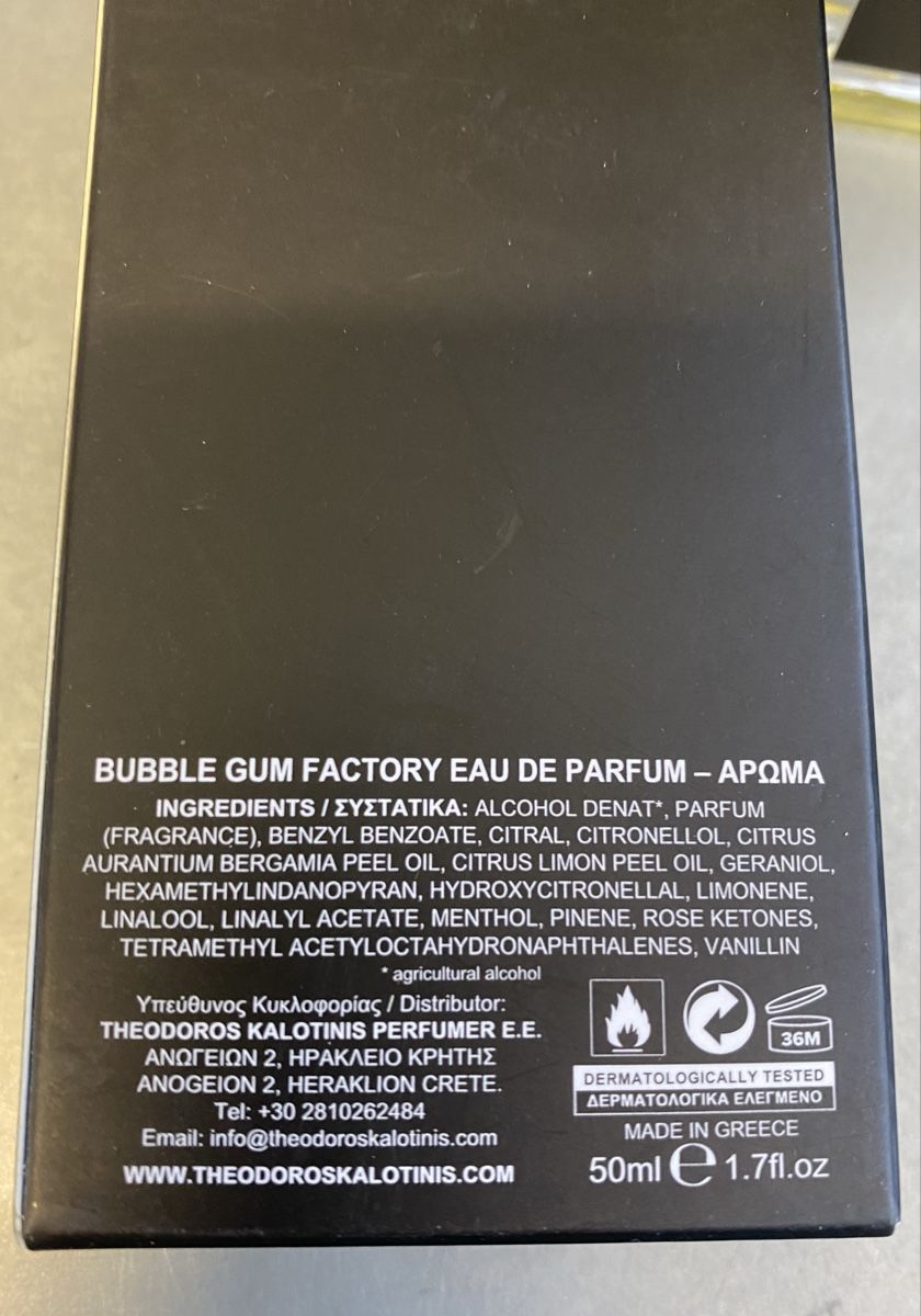 Parfum & Eau de Toilette: Theodoros Kalotinis Bubble Gum NEUF – Neu (gemäss Beschreibung) aus Corseaux von atchoum66 3