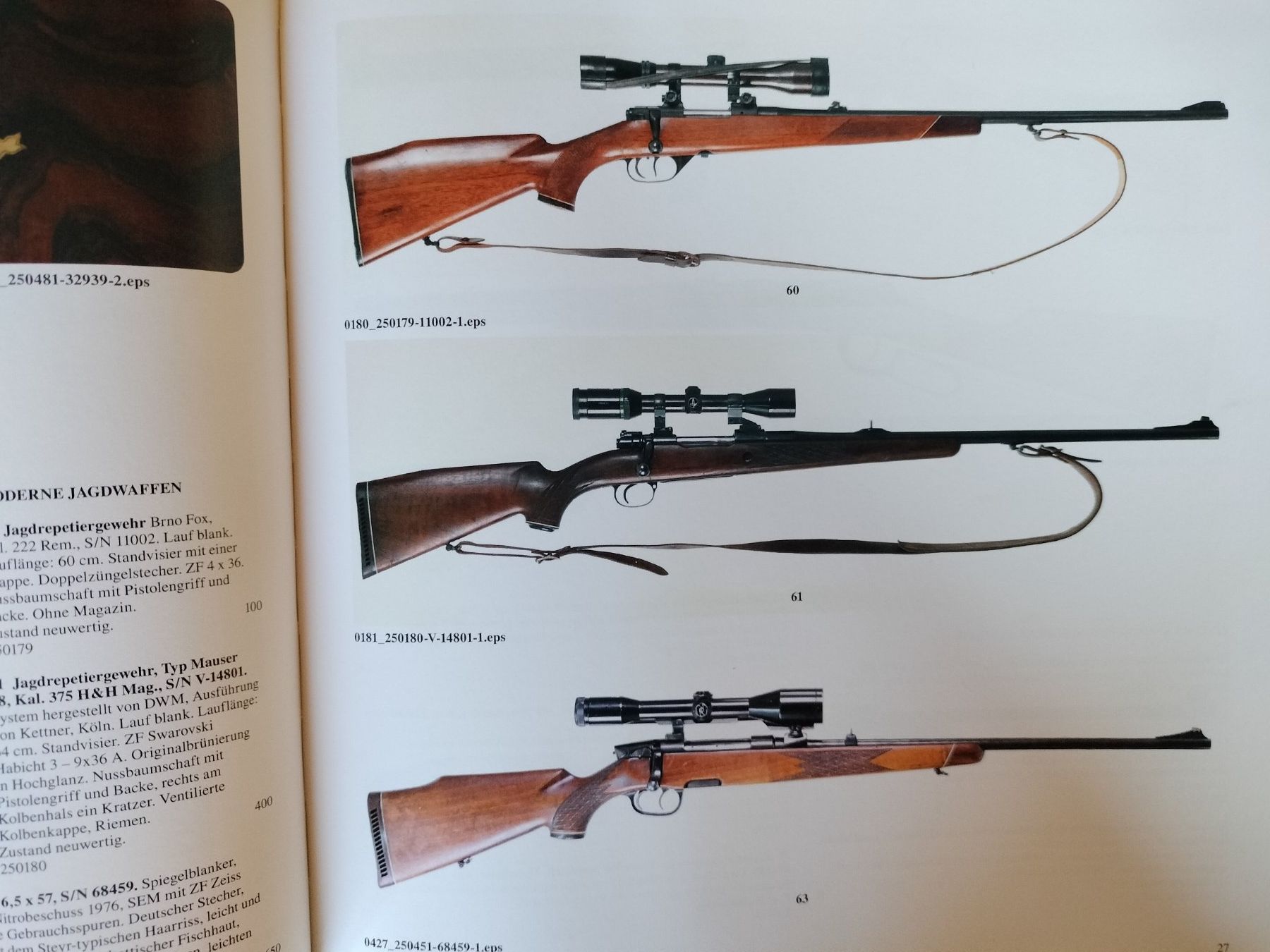 Libri: Schusswaffen Auktions Buch von 2012 – Usato da Schwanden Sigrisw venduto da cadieux71 2