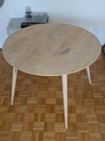 Runder Esstisch Holz massiv, gebraucht