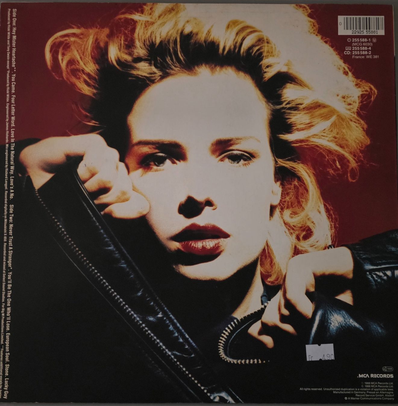 Schallplatten: Kim Wilde LP – Close – Gebraucht aus Root von atelier22 1
