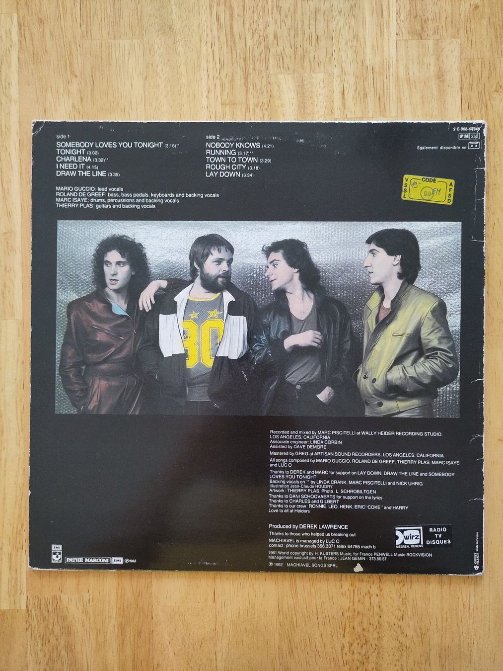 Dischi in vinile: Machiavel | "Break Out" | LP – Usato da Lausanne venduto da Otvald 1