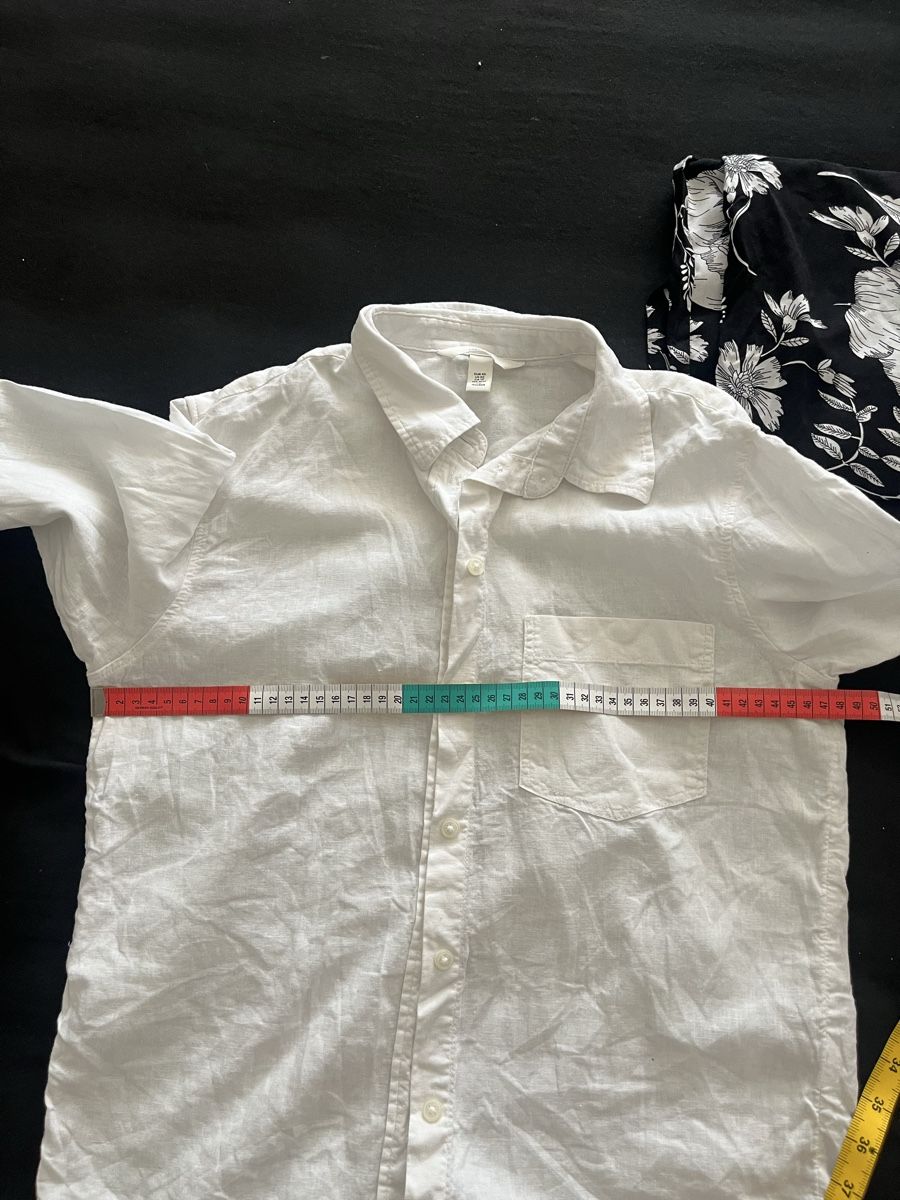Lotti di vestiti: Damen Bluse weiss mit Hose Blumen – Nuovo (secondo la descrizione) da Olten venduto da sae_82z2 5