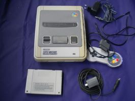 Super Nintendo mit Mario beim Sofortkauf Versand möglich.