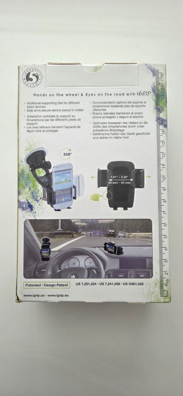 Staffe: iGRIP TRAVELER kit Universal Mount & Holder Neu – Nuovo e nell'imballaggio originale da Zufikon venduto da lakotassu 1
