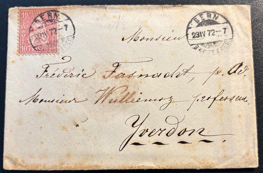 Buste & buste per spedizione: Schweizer Briefmarke Umschlag leer – Usato da Nidau venduto da sch_l8zp