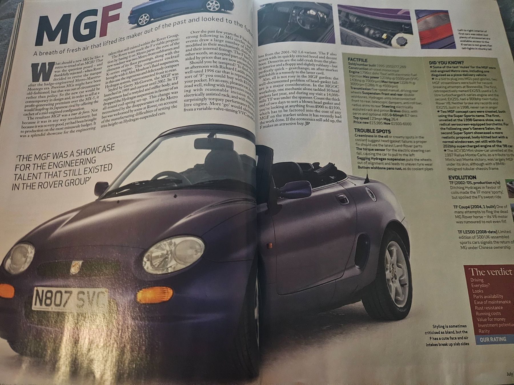 Aston Martin Sonstiges Fahrzeugzubehör: Sportscar 7/09 MG Ferrari 250 Ford Falcon Monaro Valiant xx – Gebraucht aus Flawil von sr1_f6st 5